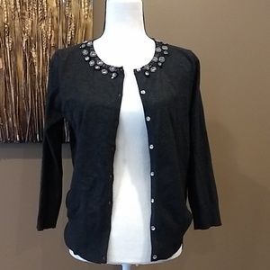 Jeweled cardigan